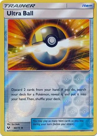 Shining Legends Ultra Ball #68/73 reverse holo